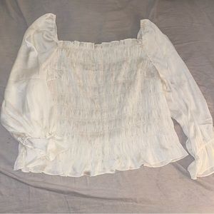 3x whit blouse from target